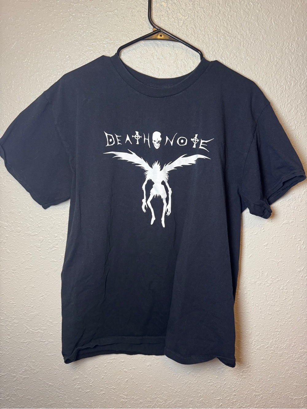 Death Note Anime Graphic Short Sleeve Tee - Black